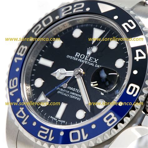 rolex gmt ghiera nero blu|rolex gmt master 2 prezzo.